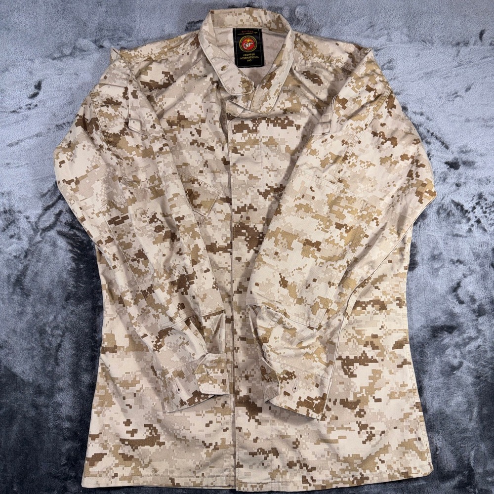 USMC Desert MARPAT Camouflage Blouse Propper MCCUU Combat Jacket Small Regular